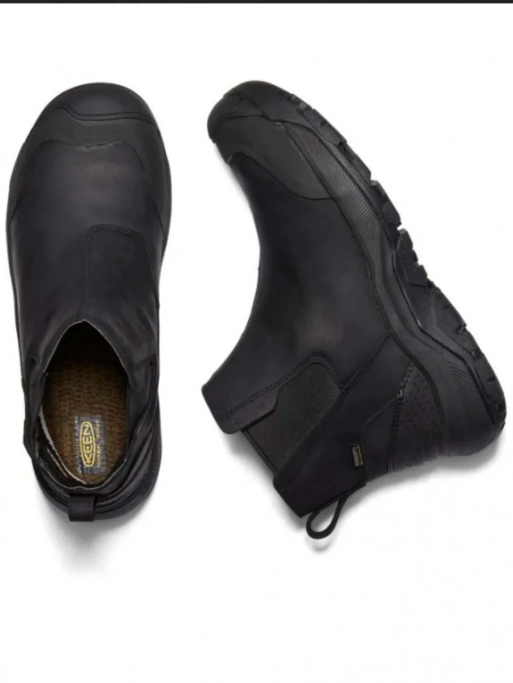 Keen Revel IV Chelsea Black Waterproof Keen Dry Warm Shellback Boots Mens 12 NEW